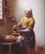 Jan Vermeer Kokspigan Sweden oil painting artist